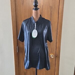 Greg Norman Collection Blue Floral Shirt